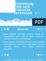 Menghindari Diri Dari Tindakan Kekerasan