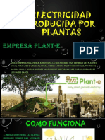 Electricidad Producida Por Plantas