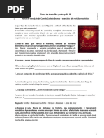 Amor de Perdição_exercicios Resolvidos