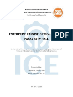 Enterprise Passive Optical Lan For Pasay City Hall