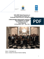 2017 EGP Annual Global Workshop Report