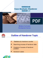 OMD6046 Case Analsyis - Handover ISSUE1.1