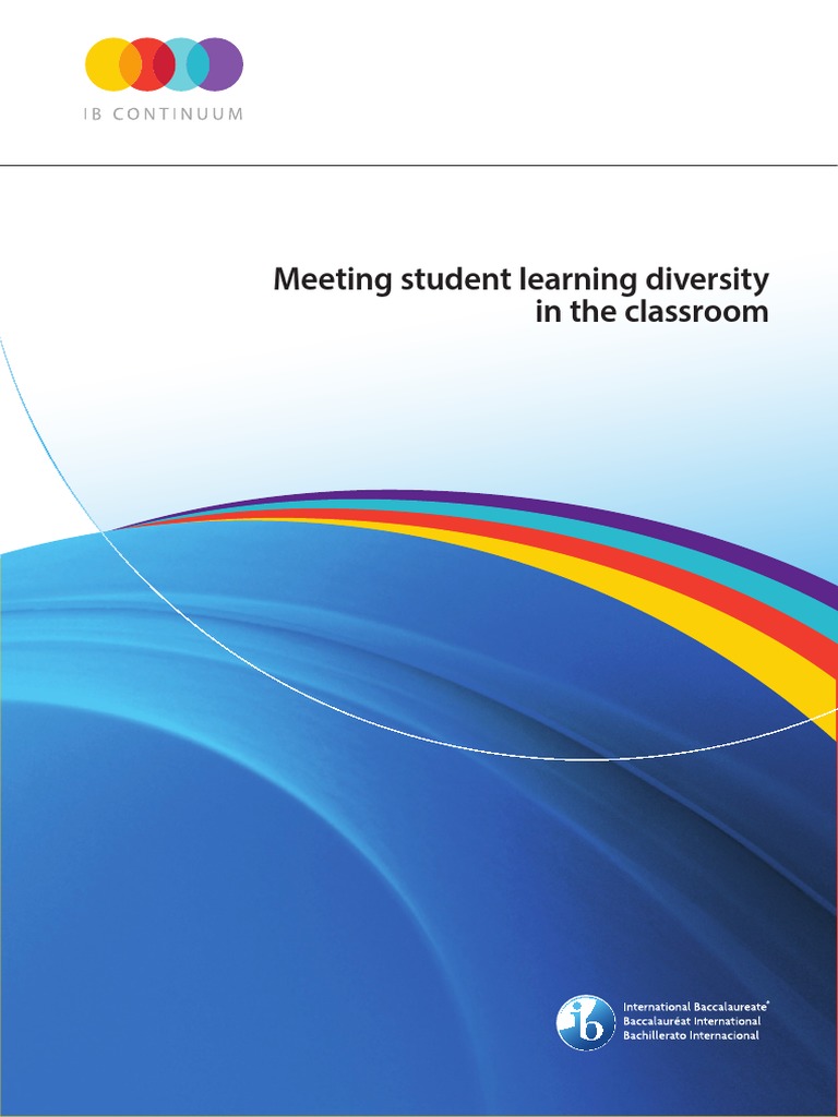 Meeting Student Learning Diversity In The Classroom Pdf Pdf