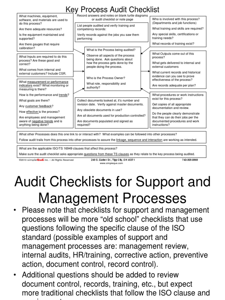 IATF Process Audit Check Sheet Format Audit Calibration