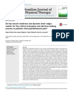 Do Hip Muscle Weakness and Dynamic Knee Valgus Matter For The Clinical Evaluation and Decision-Making Process in Patients With Patellofemoral Pain