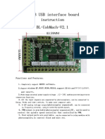 Mach3 USB interface board manual