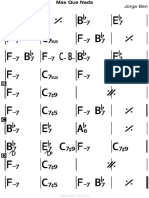 Mas Que Nada - Chord Chart