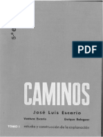 Caminos (Jose Luís Escario) - Tomo I PDF