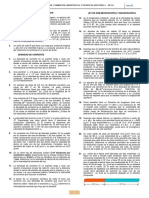 Practica Dirigida Sobre Corriente, Resistencia y Potencia Eléctrica 2014