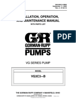 Manual de Instalacion, Operacion y Mantenimiento de Bomba Gorman Rupp Serie vg3c3