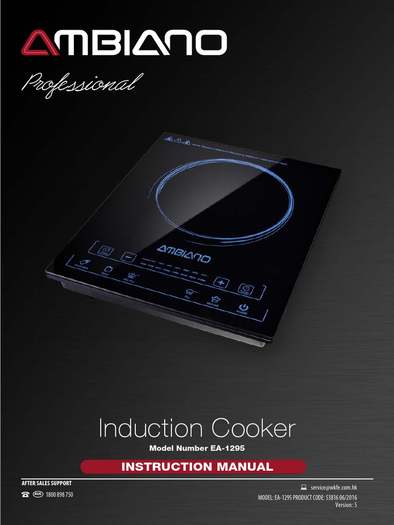 Ambiano Manual PDF Cookware And Bakeware Manufactured Goods