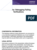 Formality Debugging Failing Verifications Presentation