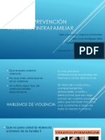 Presentación Prevención Violencia Intrafamiliar