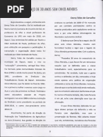 CARVALHO, Dercy Teles. Balanço Dos 30 Anos Sem Chico Mendes [Dezembro, 2018]. Entrevista Concedida a Nazira Camely. Trinta Anos Pós Assassinato de Chico Mendes, Rio Branco, p.7-9, Dez.2018.