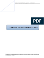 Analisis de Precios Separador