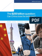 The $250 Billion Question:: Can China Close The Skills Gap?