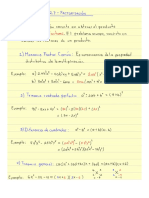 Semana 3 Factorizacion