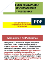 Bahan Presentasi Manajemen k3 PKM