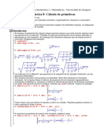 Cálculo de Primitivas PDF