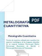 Metalografia Cuantitativa