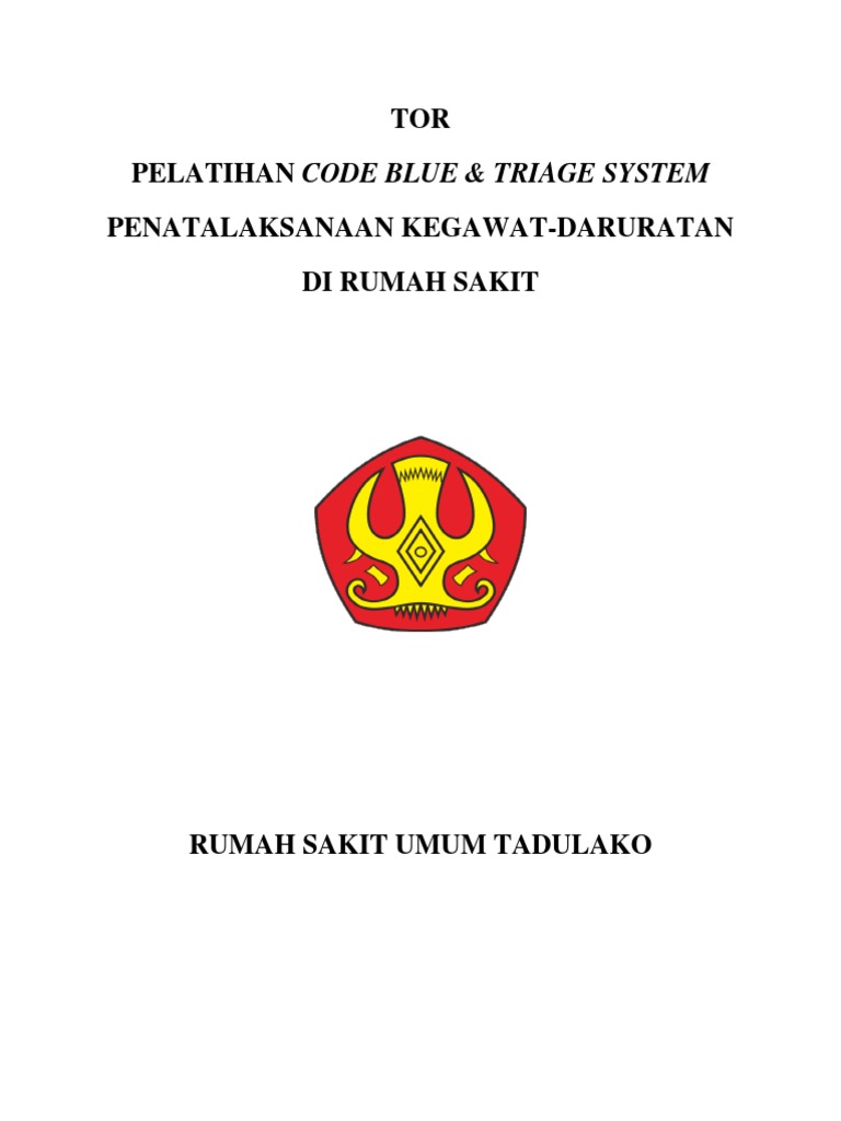 Pelatihan Code Blue dan Triage RS | PDF