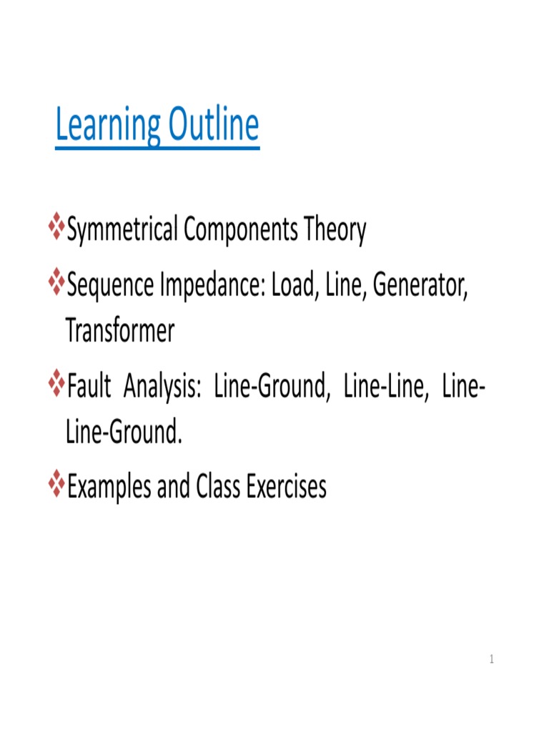 Learning Outline Learning Outline | PDF | Transformer | Electrical ...