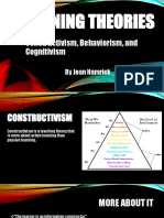Learning Theories: Constructivism, Behaviorism, and Cognitivism