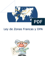 Ley de Zonas Francas y DPA