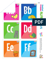 Alfabet - Flashcard PDF