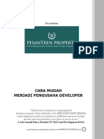 Buku Cara Mudah Jadi Pengusaha Developer