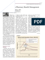 Current Trends in Pharmacy Benefit Management: Brian Sweet, Bspharm, Mba