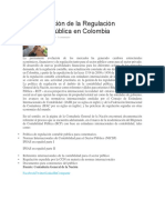 Modernización de La Regulación Contable Pública en Colombia