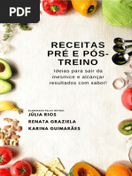 Receitas Pré e Pós-Treino PDF
