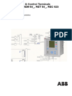 Protection Control Terminals Configuration Guideline 1MRS750745 MUM PDF