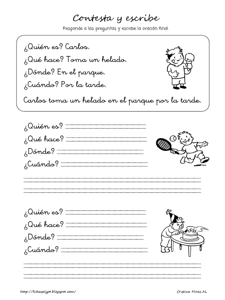 Alargar Oraciones 01 PDF | PDF