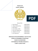 Makalah Dasper Kartu Kredit Kelompok 3