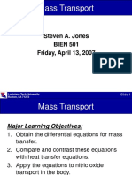 Lecture 14 On Mass Transport