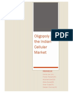 Oligopoly in The Indian Market PDF