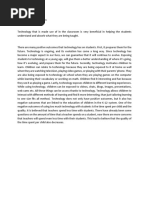 Critique Paper Technology in Education