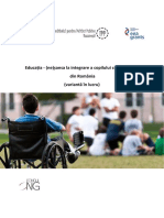 IPP - Fundația Speranța - Studiu Educatie Incluziva - Var in Lucru PDF