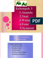 PPT Ejaan Bahasa Indonesia