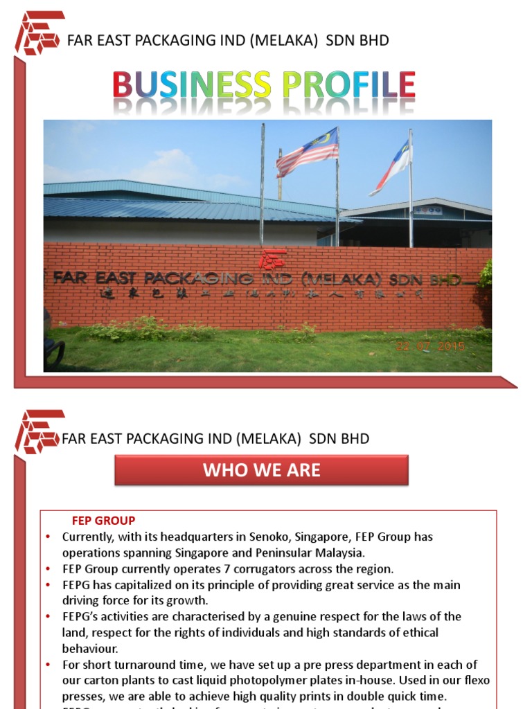 Welcome To Far East Packaging Ind Melaka Pdf Packaging And Labeling Industrial Processes
