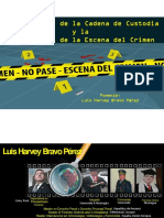 Cadena de Custodia Nicaragua PDF