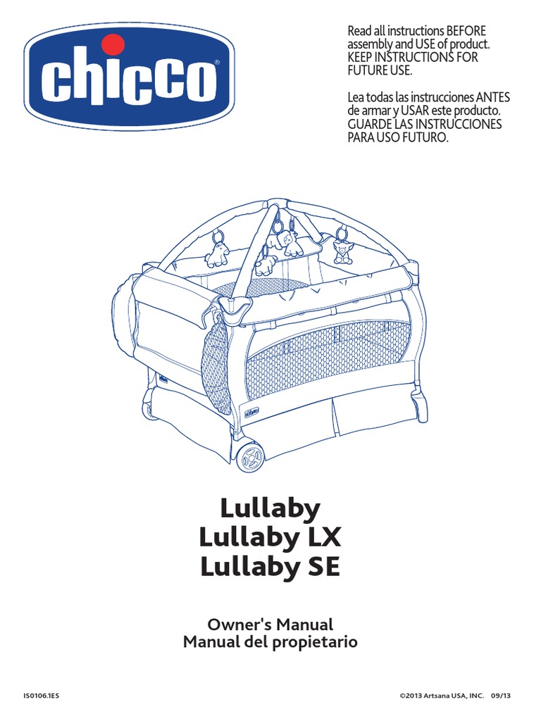 Patut Chicco Lullaby LX and SE IS0106.1ES PDF Nature