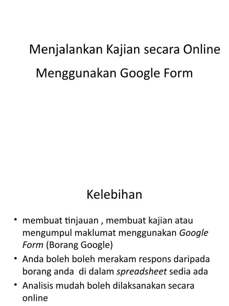 Google Form PDF