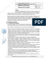 CAP 4 Trabajos de Alto Riesgo Rev 01 Manual Del SIG Para Empresas Contratistas