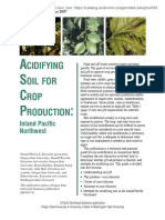 Acidifying Soil