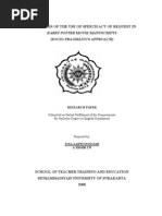 Download Poposal Analysis Speech Act in Harry Potter by Hero Anandaditya Raya SN39926113 doc pdf