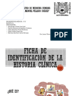 Ficha de Identificación Dela Historia Clinica