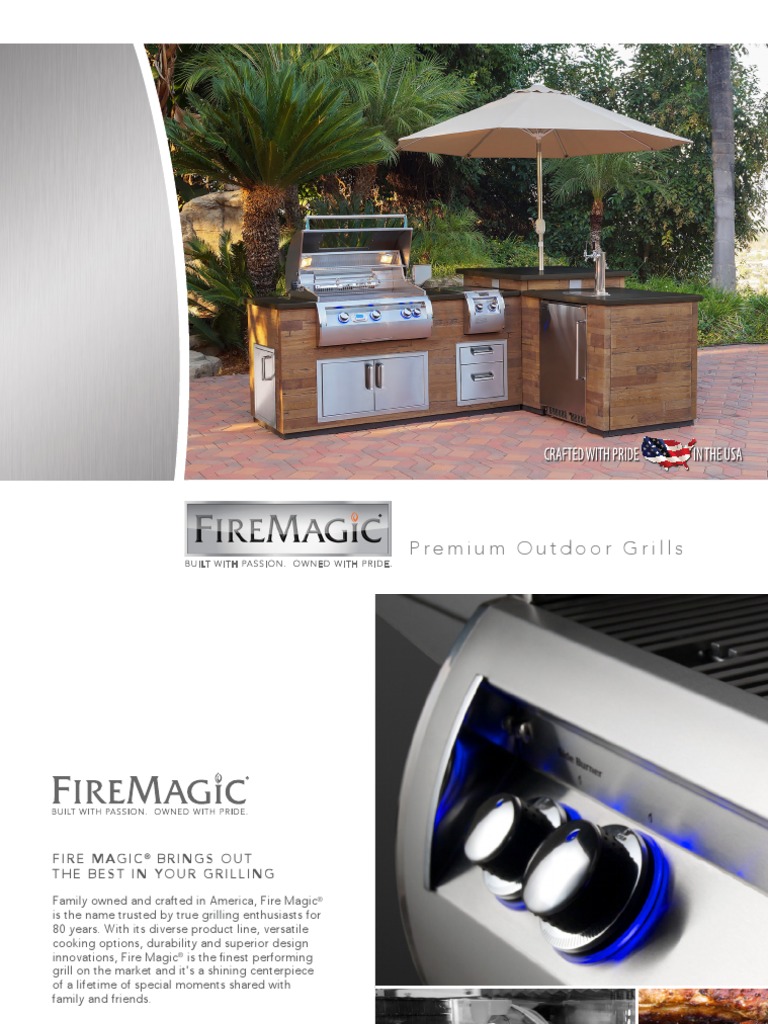 Fire Magic 2019 Catalog PDF | PDF | Barbecue Grill | Grilling
